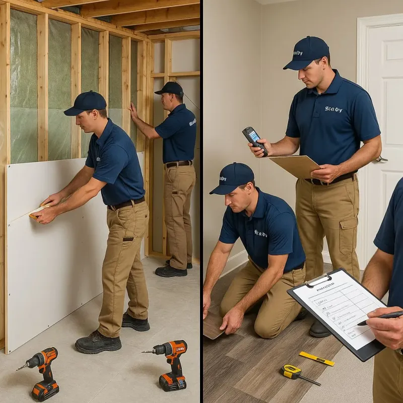 Repairs and Reconstruction process in Woodinville, WA